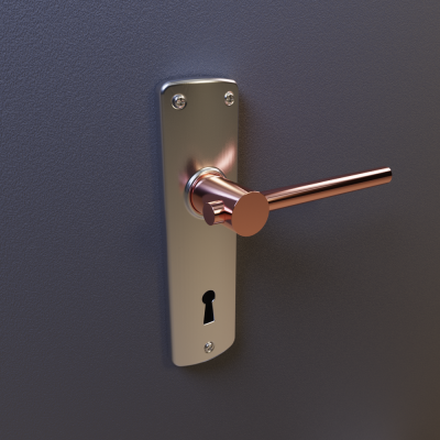 Copper handle